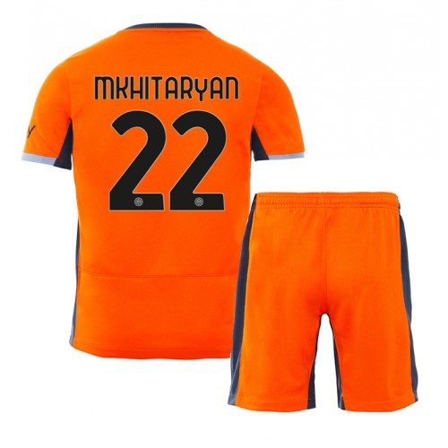 Inter Milan Henrikh Mkhitaryan #22 Tredjedraktsett Barn 2023-24 Kortermet (+ Korte bukser) Inter Milan Henrikh Mkhitaryan #22 Tredjedraktsett Barn 2023-24 Kortermet (+ Korte bukser)